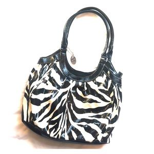 Minicci zebra print bag